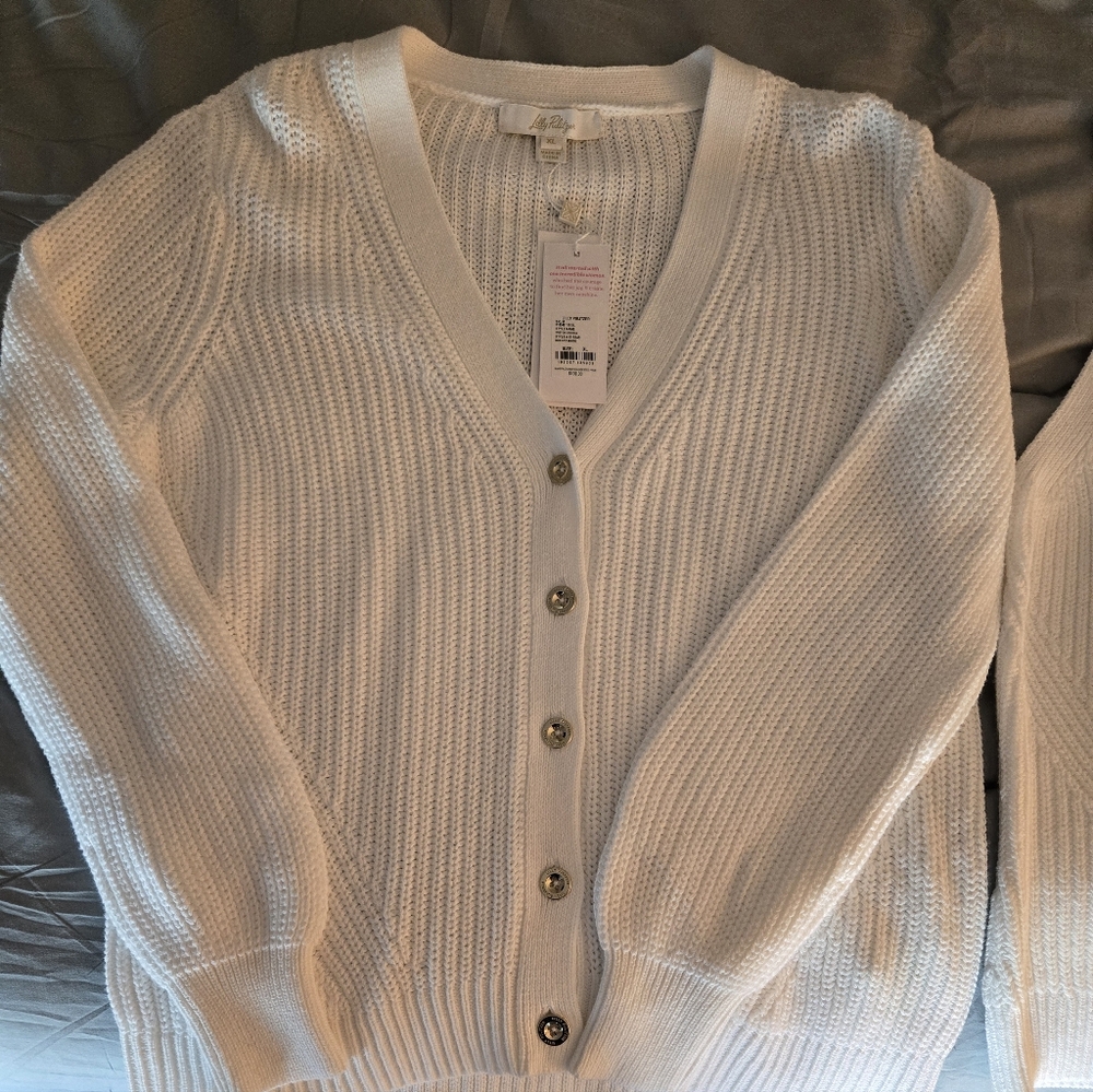 Lilly Pulitzer Bristow Cardigan And Tank